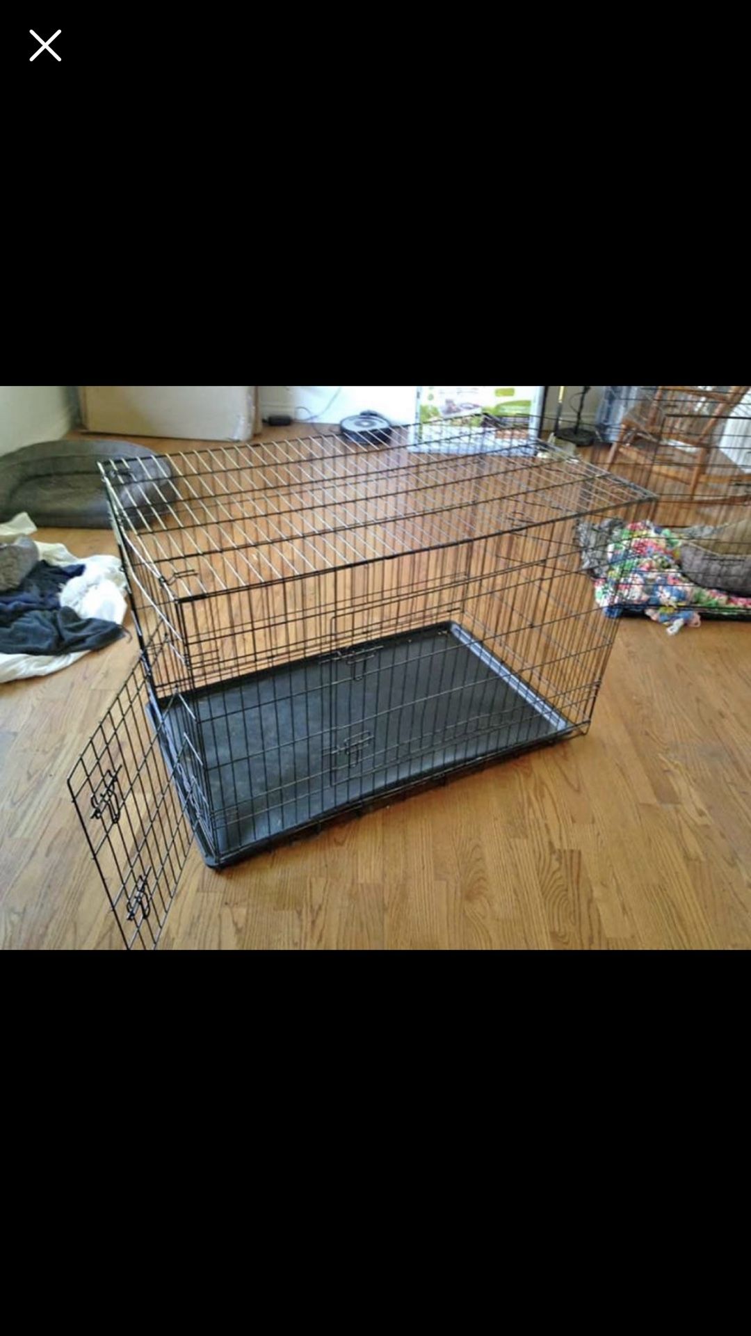 Large dog kennel 47 x 29 x 31