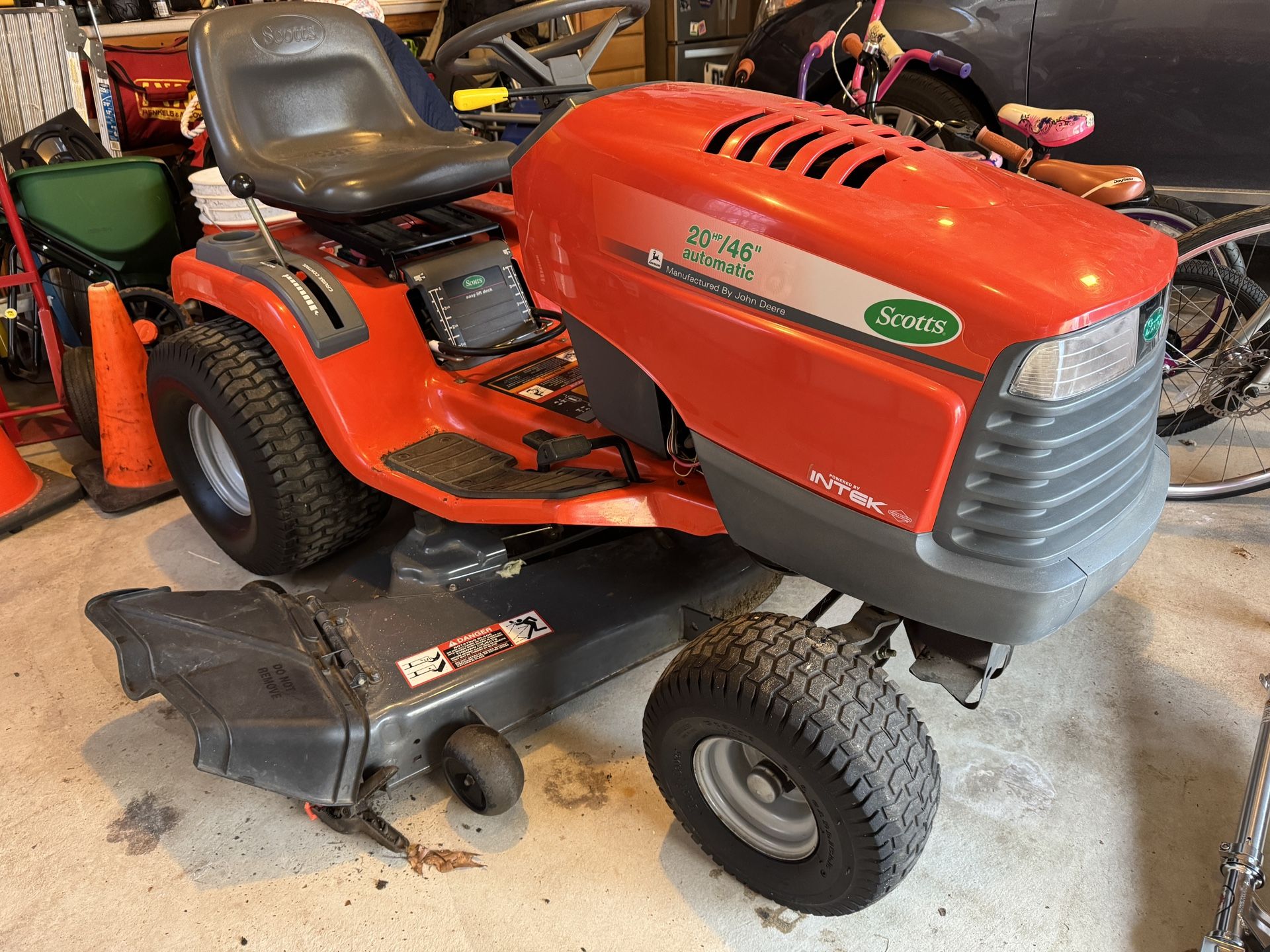Scott’s Mower 2046 w/snowblower