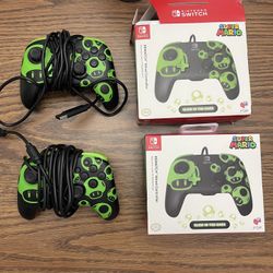 Nintendo Switch Wired Controllers (pair)