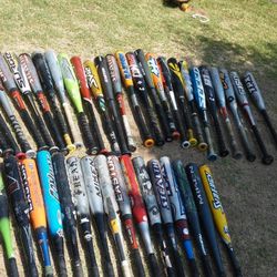 Bats. Gloves . Balls . Helmets . Nets . Bags