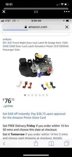 Door lock Dodge Ram