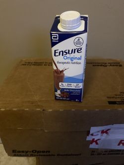 Ensure 8 Fl Oz (237 Ml) 24 Box Milk Chocolate