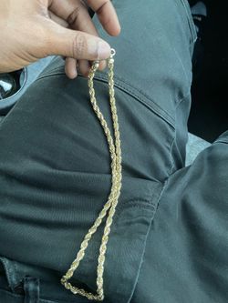 14k Gold Rope Chain
