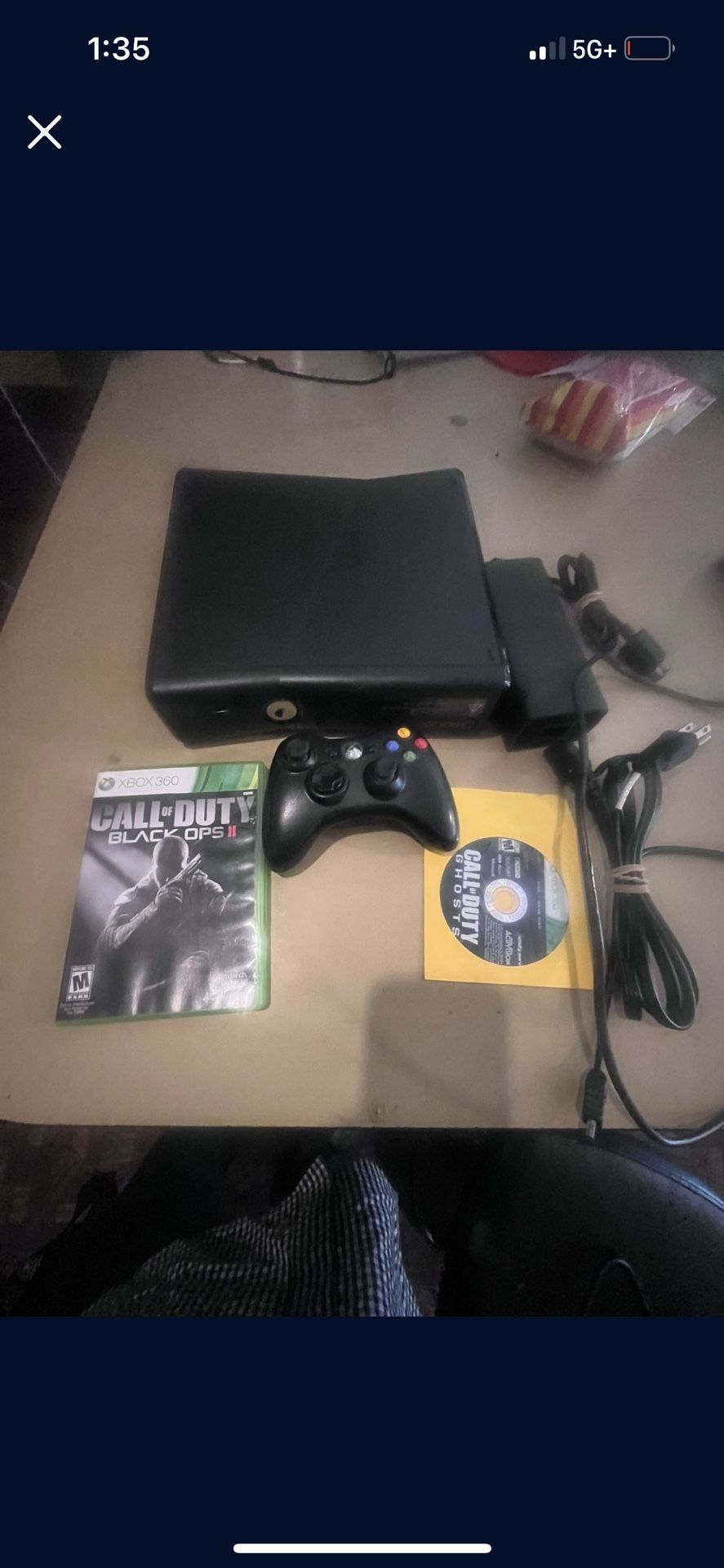 Xbox 360 Games W Control