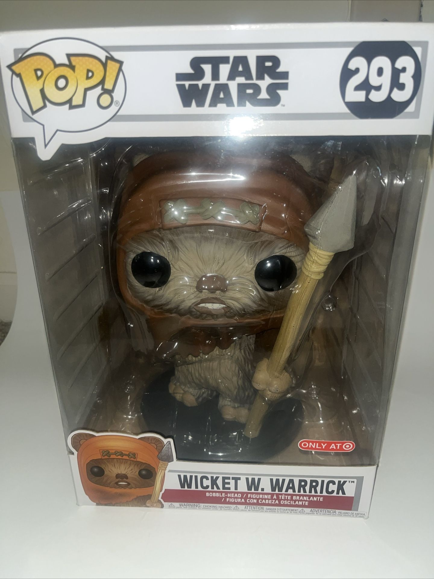 Funko Pop! Vinyl Jumbo 10 in: Star Wars - Wicket W. Warrick (Jumbo) - Target...
