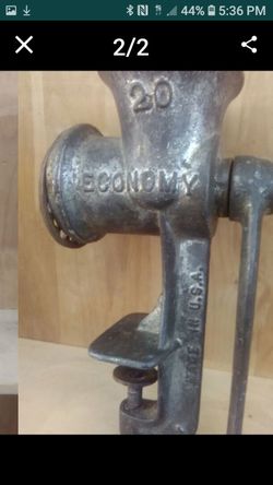 Vintage meat grinder
