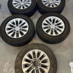265/65/R18 Tires And wheels