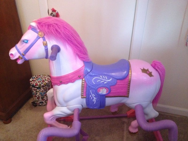 Rare Disney princess spring rocking horse