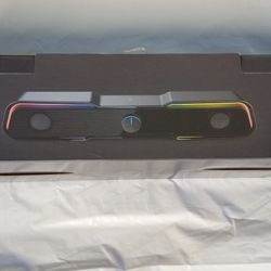 Sound Bar 2.0  With Led Lights- Good for Computers 