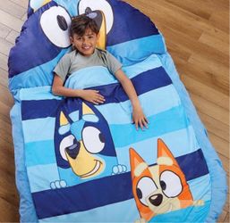 Bluey Kids Sleeping Bag Slumber Set