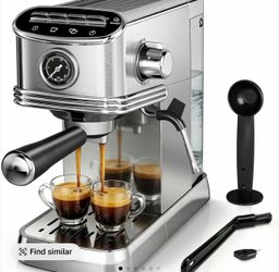 NEW IN BOX Espresso Machine with Milk Frother