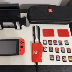 Nintendo Switch With 14 Games 