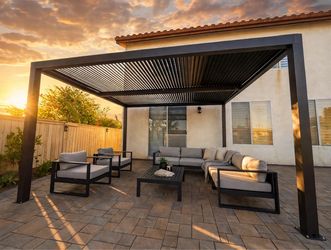 12’x14’ LOUVERED PERGOLA
