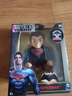 Superman metal figure