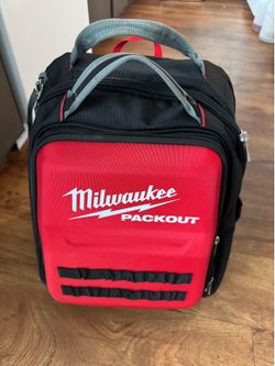 Milwaukee backpack and tools