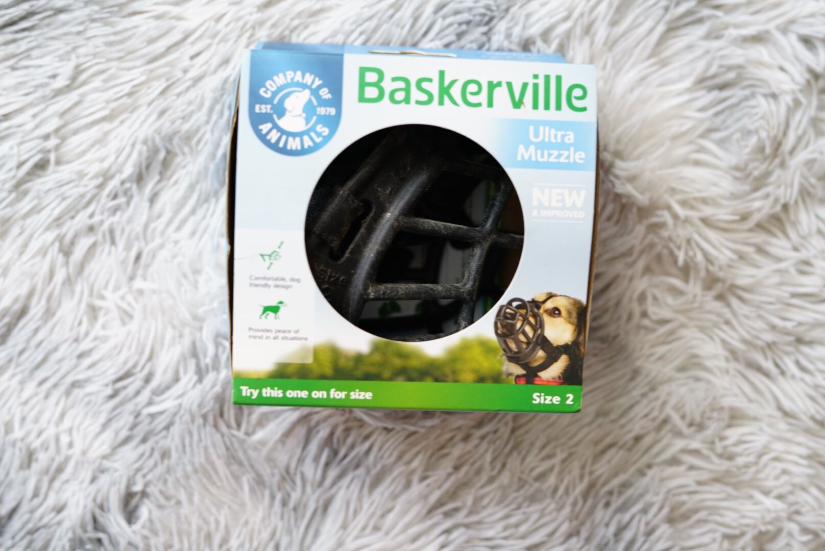 Dog Muzzle Size Large & Medium