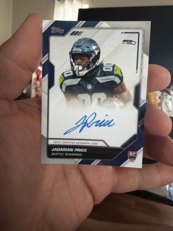 2026 Topps Flagship Football First Signature Card Jadarian Price