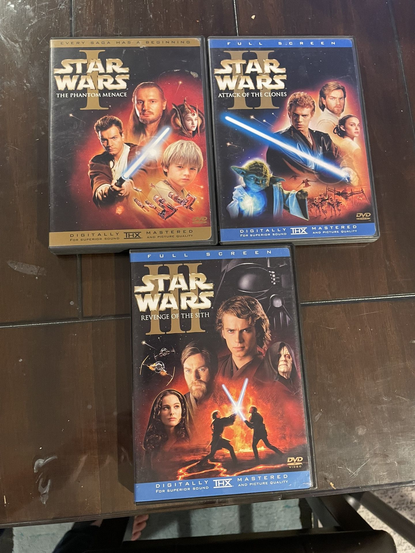 Star Wars Movies 1-3