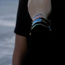 Gold Plated Bead Bracelet 