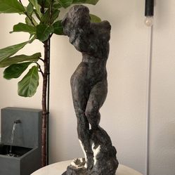 Auguste Rodin - Meditation Bronze Sculpture - Replica