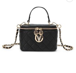 “BRAND NEW” Valentino Orlandi vittoria top handle vanity box bag