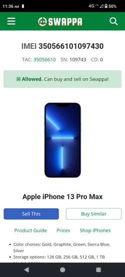 iPhone 13 pro max