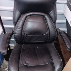 Leather Office Chair And Recliner 