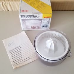 Bosch Citrus Squeezer MUZ6ZP1 for UM 3/MUM 6