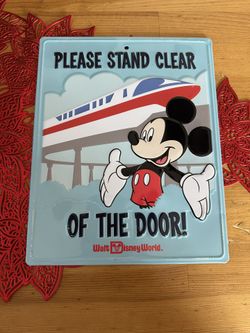 Mickey Metal Sign
