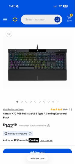 COSAIR KEYBOARD 100%