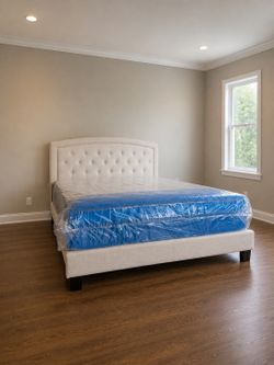 New Queen Bed And Mattress 