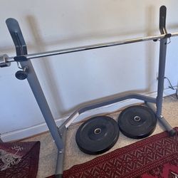 Home Gym, Barbell, Weights, Squat Rack