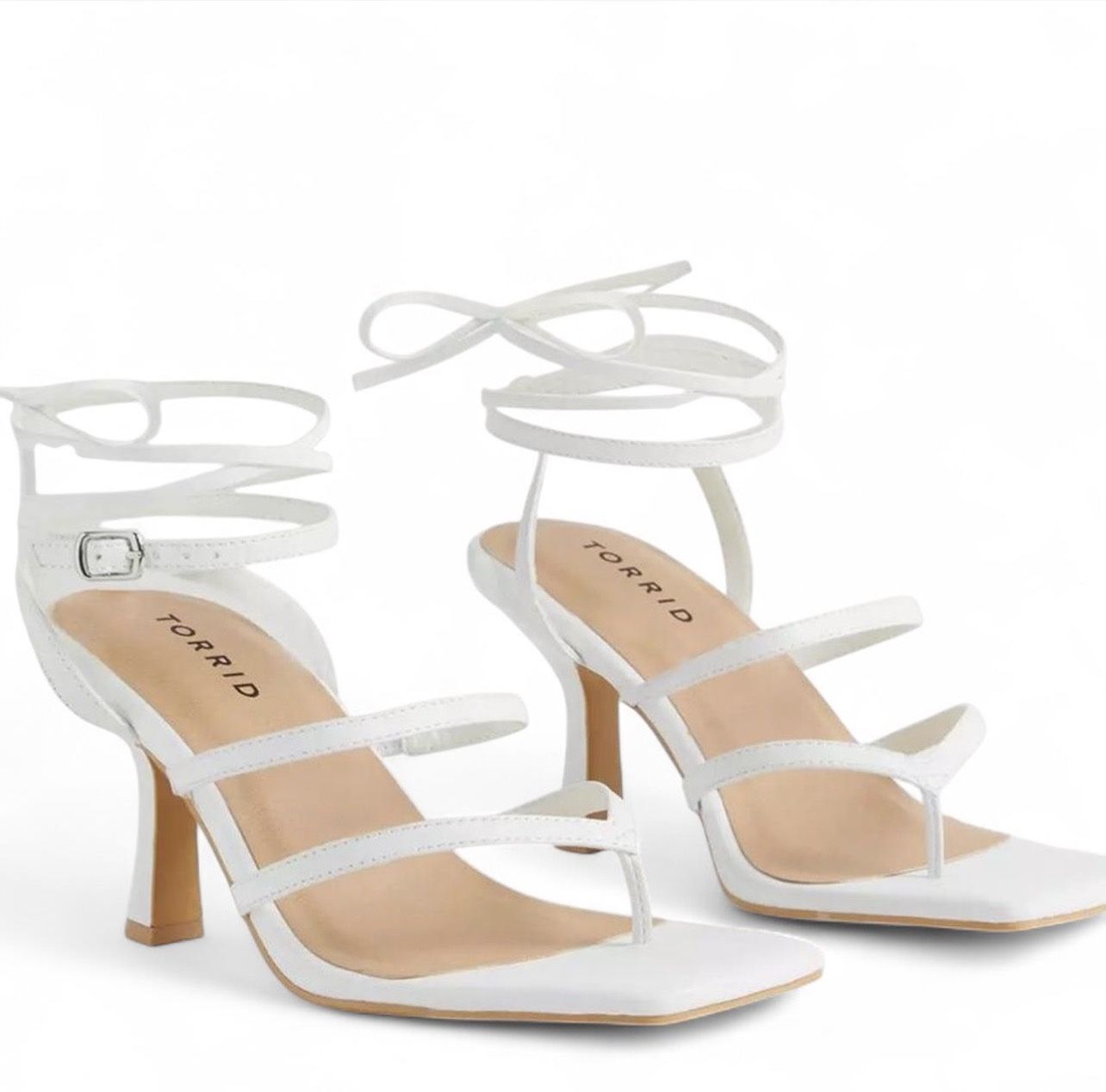 Torrid White Heels