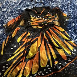 Beautiful monarch butterfly costume dress