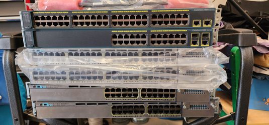 Cisco network equipment switches