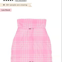 New PINK(Victoria's Secret) Dog marshmallow puffer Coat