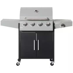 Outsunny 4 Plus 1 Burner Propane Grill