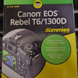 Canon EOS Rebel T6/1300D For Dummies