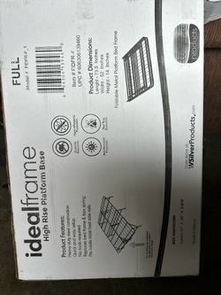 Ideal Frame Hi Rise Bed Frame For Mattress