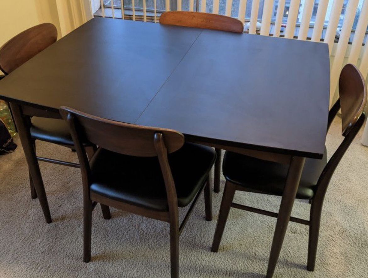 Mid century modern dining table