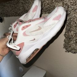 Nike Air Max Bolt In Pink And White 