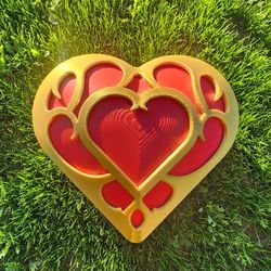 Zelda Heart Container Switch Cartridge Case