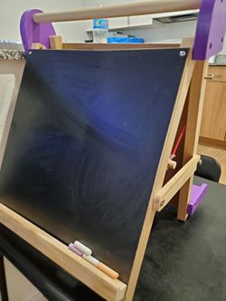 Kids Chalk board/white board stand