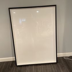 56 1/2” H  41 1/2” W Jersey Shadow Box Frame Ex Condition 