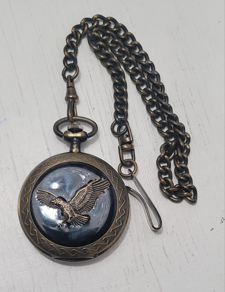 Benrus pocket clearance watch eagle