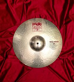 Paiste 2002 18 wild crash drum cymbal !! $300 or best offer !!