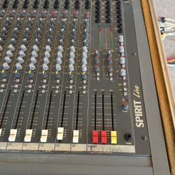 24 Chanel Soundcraft Spirit Mixer