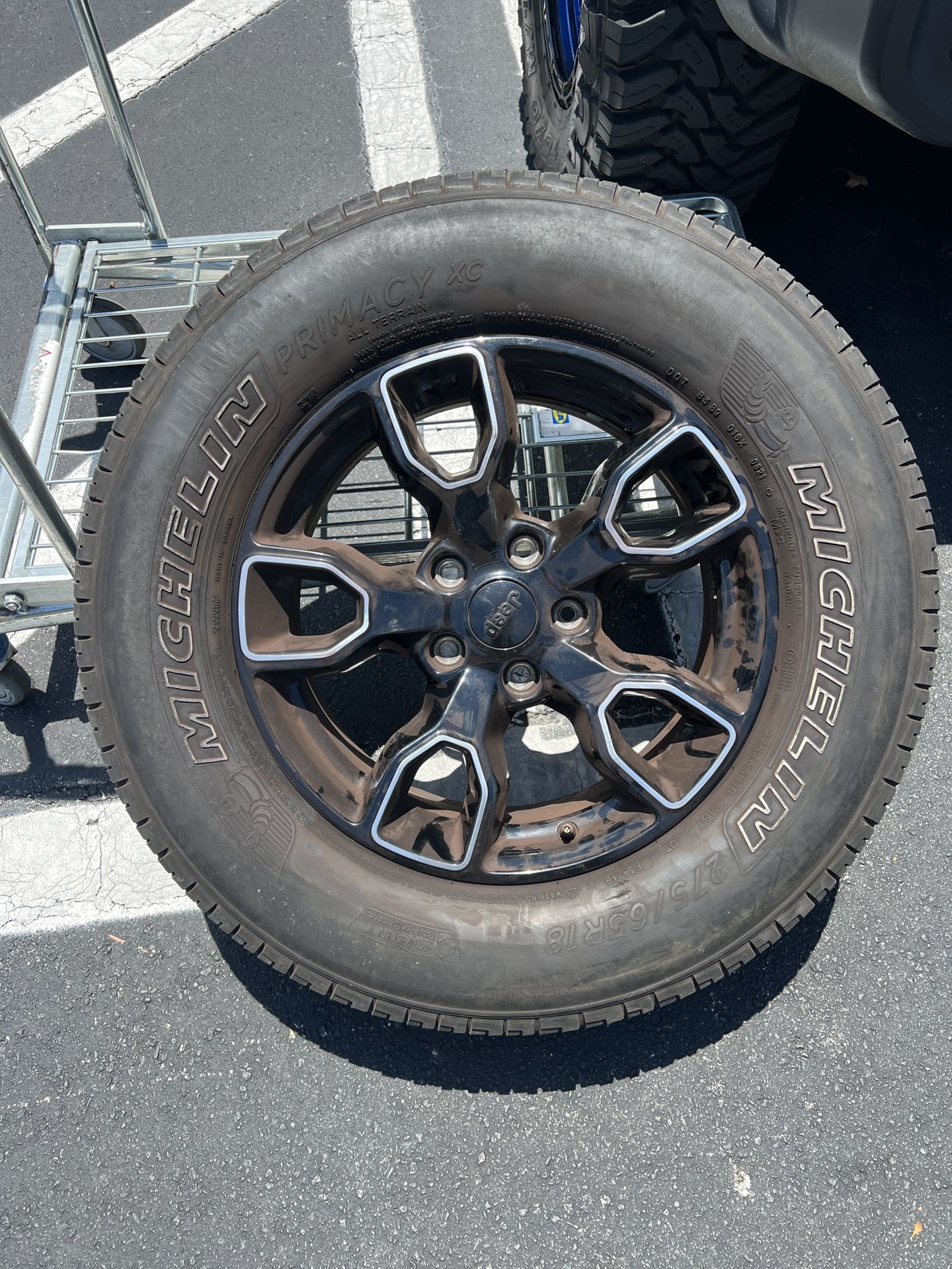 2018 Jeep Wrangler OEM 18” Wheels (5 Count)