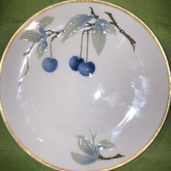 Rosenthal Antique Plate Blue Cherries