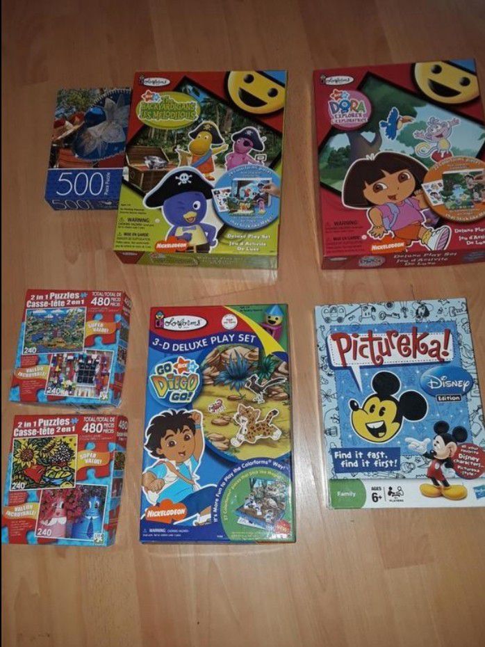 Games and Puzzles lot